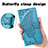 Leather Case Stands Butterfly Flip Cover Holder S01D for Samsung Galaxy S22 Ultra 5G