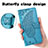 Leather Case Stands Butterfly Flip Cover Holder S01D for Samsung Galaxy S23 Ultra 5G