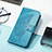 Leather Case Stands Butterfly Flip Cover Holder S01D for Samsung Galaxy XCover 6 Pro 5G