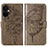 Leather Case Stands Butterfly Flip Cover Holder Y01B for OnePlus Nord CE 3 5G