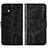 Leather Case Stands Butterfly Flip Cover Holder Y01B for OnePlus Nord CE 3 Lite 5G Black