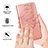 Leather Case Stands Butterfly Flip Cover Holder Y01B for Realme 10 4G