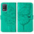 Leather Case Stands Butterfly Flip Cover Holder Y01B for Realme 9 5G India