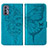 Leather Case Stands Butterfly Flip Cover Holder Y01B for Realme GT Master 5G