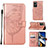 Leather Case Stands Butterfly Flip Cover Holder Y01B for Realme GT Neo3 5G