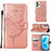 Leather Case Stands Butterfly Flip Cover Holder Y01B for Realme GT2 Pro 5G