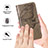 Leather Case Stands Butterfly Flip Cover Holder Y01B for Realme GT5 5G