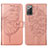 Leather Case Stands Butterfly Flip Cover Holder Y01B for Samsung Galaxy Note 20 5G