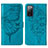 Leather Case Stands Butterfly Flip Cover Holder Y01B for Samsung Galaxy S20 FE 4G