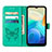 Leather Case Stands Butterfly Flip Cover Holder Y01B for Vivo iQOO Z6 Lite 5G