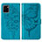 Leather Case Stands Butterfly Flip Cover Holder Y01B for Vivo Y01