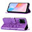 Leather Case Stands Butterfly Flip Cover Holder Y01B for Vivo Y21a