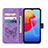 Leather Case Stands Butterfly Flip Cover Holder Y01B for Vivo Y31 (2021)