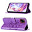 Leather Case Stands Butterfly Flip Cover Holder Y01B for Vivo Y31s 5G