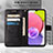 Leather Case Stands Butterfly Flip Cover Holder Y02B for Samsung Galaxy A02s