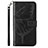 Leather Case Stands Butterfly Flip Cover Holder Y02B for Samsung Galaxy M02s