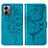 Leather Case Stands Butterfly Flip Cover Holder YB1 for Motorola Moto G14