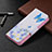 Leather Case Stands Butterfly Flip Cover L01 Holder for Apple iPhone 13 Blue