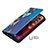 Leather Case Stands Butterfly Flip Cover L01 Holder for Apple iPhone 14 Pro Blue