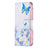 Leather Case Stands Butterfly Flip Cover L02 Holder for Apple iPhone 16 Pro Max Black