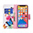 Leather Case Stands Butterfly Flip Cover L03 Holder for Apple iPhone 13 Pro Pink