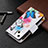 Leather Case Stands Butterfly Flip Cover L03 Holder for Apple iPhone 15 Pink