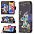 Leather Case Stands Butterfly Flip Cover L07 Holder for Apple iPhone 13 Pro Max Mixed