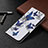 Leather Case Stands Butterfly Flip Cover L07 Holder for Apple iPhone 13 Pro White