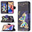 Leather Case Stands Butterfly Flip Cover L07 Holder for Apple iPhone 14 Plus Mixed