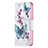 Leather Case Stands Butterfly Flip Cover L07 Holder for Apple iPhone 14 Pro Max Pink