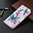 Leather Case Stands Butterfly Flip Cover L07 Holder for Apple iPhone 14 Pro Max Pink