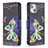 Leather Case Stands Butterfly Flip Cover L07 Holder for Apple iPhone 15 Mixed