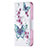 Leather Case Stands Butterfly Flip Cover L07 Holder for Apple iPhone 15 Plus White