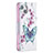 Leather Case Stands Butterfly Flip Cover L07 Holder for Apple iPhone 15 Plus White