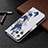 Leather Case Stands Butterfly Flip Cover L07 Holder for Apple iPhone 15 Pro Max White