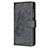 Leather Case Stands Butterfly Flip Cover L08 Holder for Apple iPhone 13 Pro Black