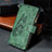 Leather Case Stands Butterfly Flip Cover L08 Holder for Apple iPhone 13 Pro Green