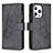 Leather Case Stands Butterfly Flip Cover L08 Holder for Apple iPhone 14 Pro Max Black