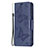 Leather Case Stands Butterfly Flip Cover L09 Holder for Apple iPhone 13 Blue