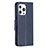 Leather Case Stands Butterfly Flip Cover L09 Holder for Apple iPhone 13 Pro Blue