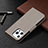 Leather Case Stands Butterfly Flip Cover L09 Holder for Apple iPhone 13 Pro Dark Gray