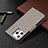 Leather Case Stands Butterfly Flip Cover L09 Holder for Apple iPhone 14 Pro Dark Gray