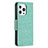 Leather Case Stands Butterfly Flip Cover L09 Holder for Apple iPhone 14 Pro Max Green