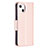 Leather Case Stands Butterfly Flip Cover L09 Holder for Apple iPhone 15 Plus Pink