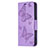 Leather Case Stands Butterfly Flip Cover L09 Holder for Apple iPhone 15 Plus Purple