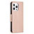 Leather Case Stands Butterfly Flip Cover L09 Holder for Apple iPhone 15 Pro Max Pink