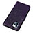 Leather Case Stands Butterfly Flip Cover L10 Holder for Apple iPhone 15 Pro Max Purple