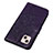 Leather Case Stands Butterfly Flip Cover L10 Holder for Apple iPhone 15 Purple