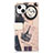 Leather Case Stands Fashionable Pattern Flip Cover A07 Holder for Apple iPhone 15