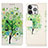 Leather Case Stands Fashionable Pattern Flip Cover A07 Holder for Apple iPhone 15 Pro